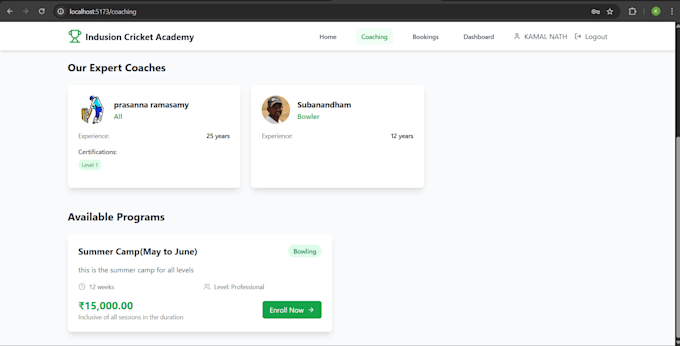build a vessel document management system with react and fastapi