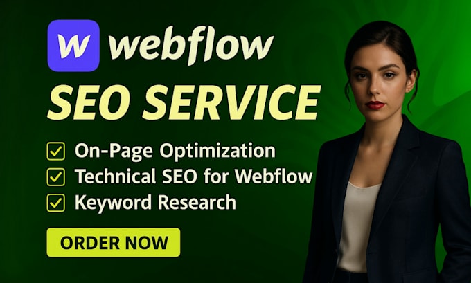 do complete seo optimization for webflow, wix website
