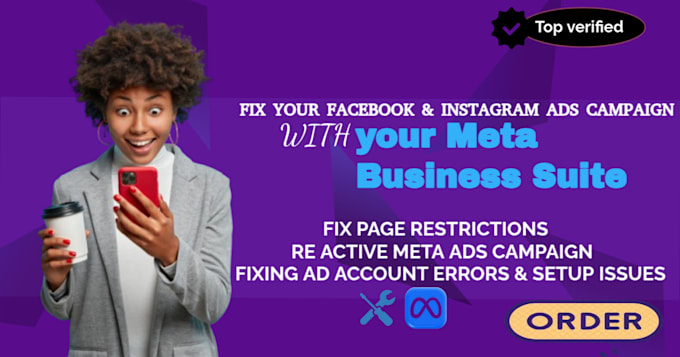 professionally fix facebook and instagram meta ads campaign