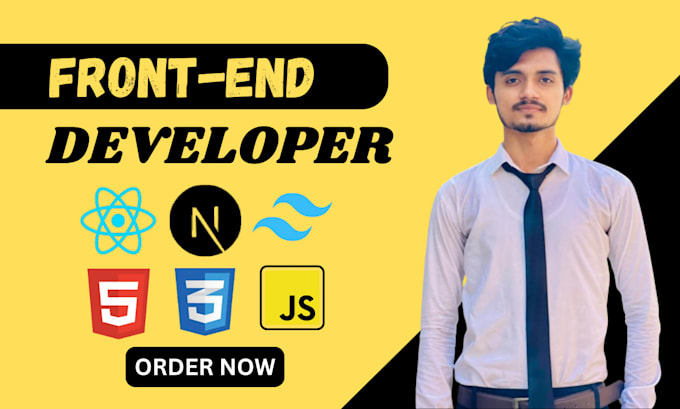 Dein front-end-webentwickler mit react js next js html css sein