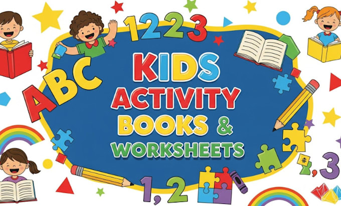 do kindergarten, preschool, kid activity book, worksheet, book cover, sudoku