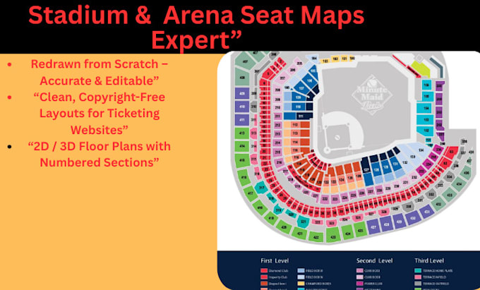 Redraw Numbers Redraw and number stadium and arena seat maps for ticketing websites by ...
