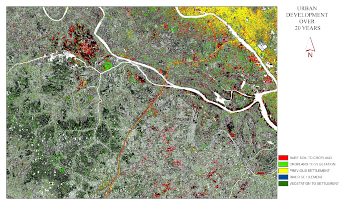 Do gis mapping, remote sensing, and spatial analysis using arcgis and ...