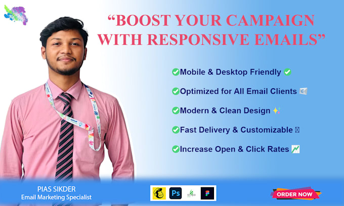 design and code responsive HTML email templates