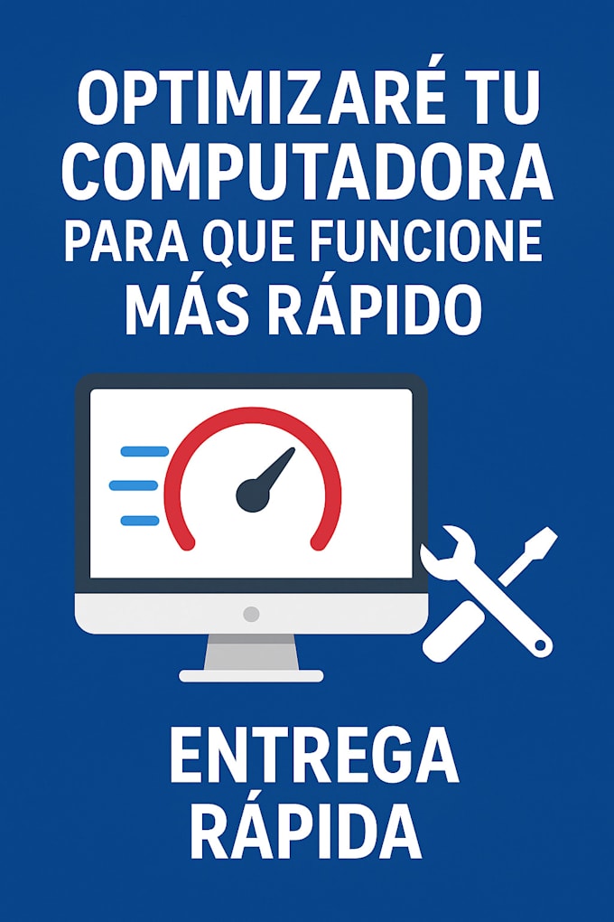 optimizaré tu computadora para que funcione más rápido
