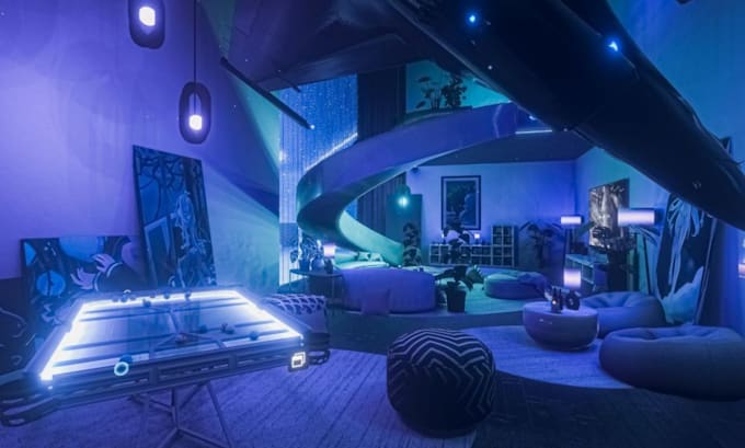 Design and create custom interactive vrchat worlds with unique 3d ...
