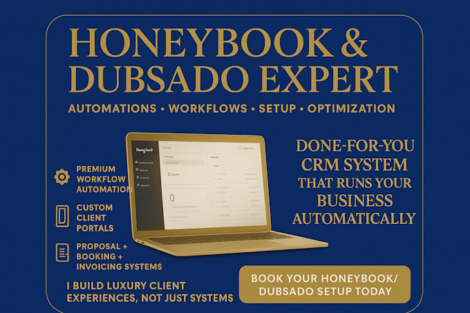 automate honeybook dubsado hubspot CRM and client onboarding for creatives