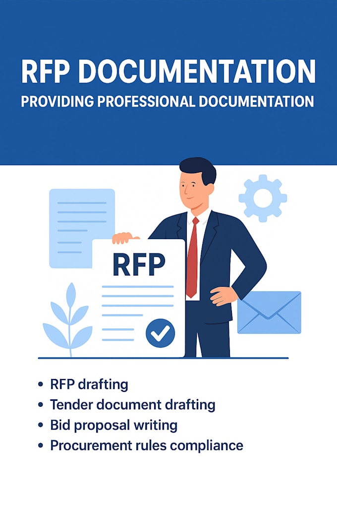 provide procurement support, gem cppp bids and rfp drafting