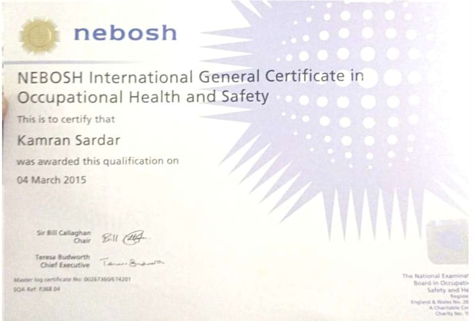 provide nebosh ig1 ig2 exam guidance queries solution certification consultancy