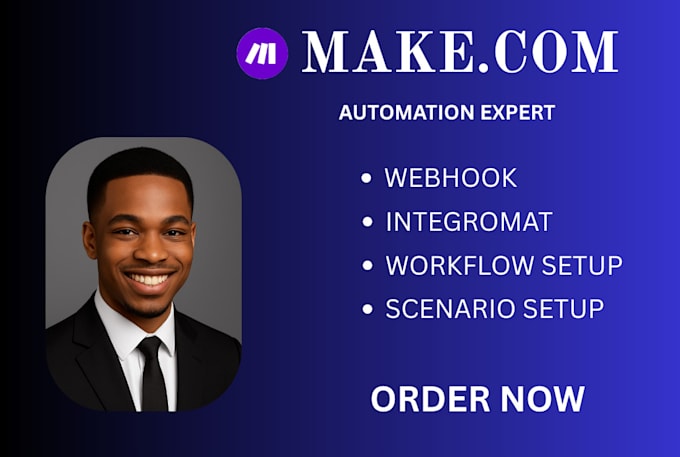 be your made com, make com, make com automation, integromat, make automation pro