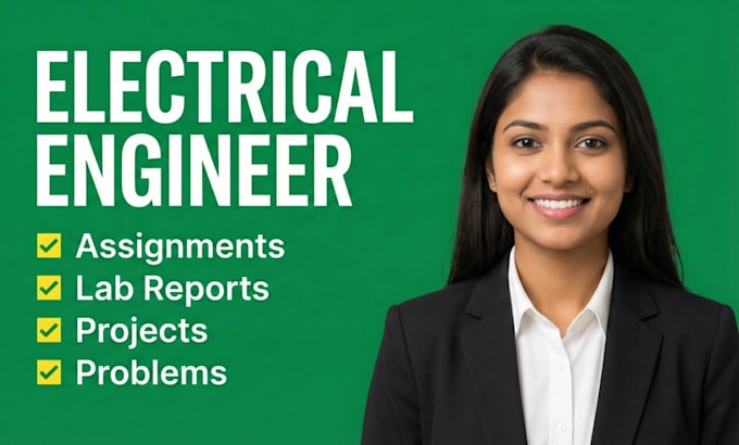 do electronics electrical engineering assigned projects, problems and reports
