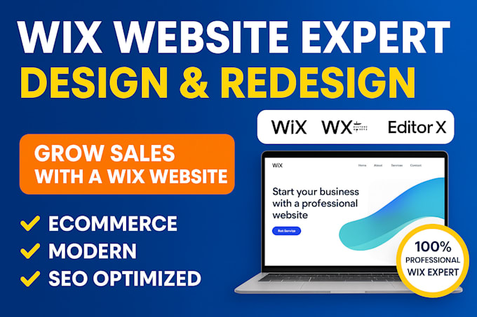 Build Wix Website Design And Redesign Wix Editor X Studio Website Wix 