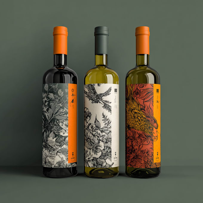 create modern and creative label and package design