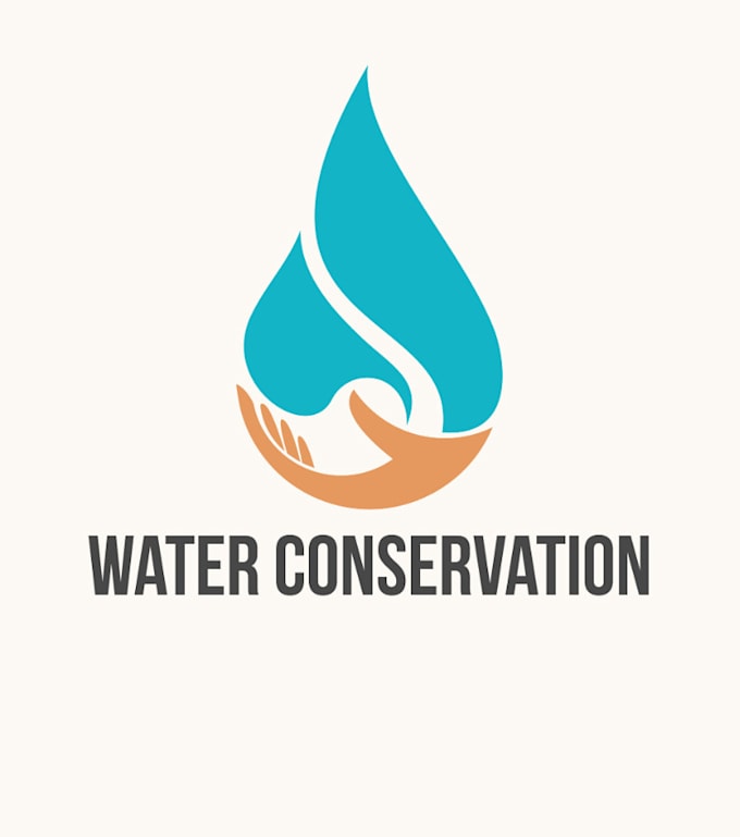 design a water conservation logo