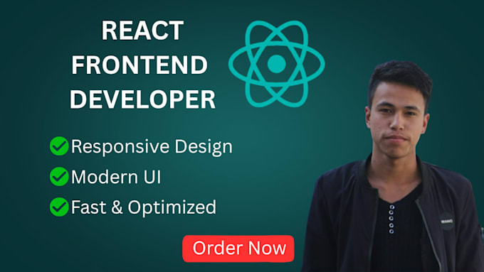 build a modern react landing page