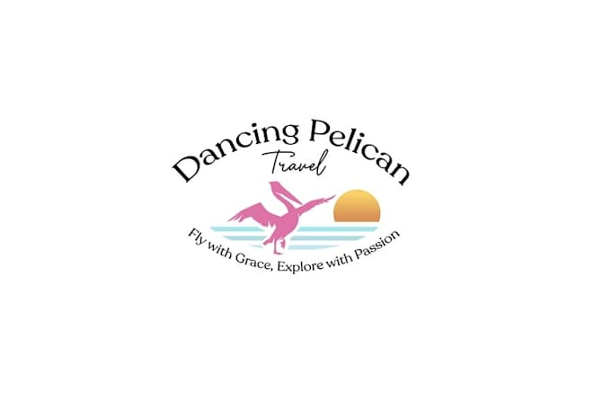 design create simple whimsical travel business logo