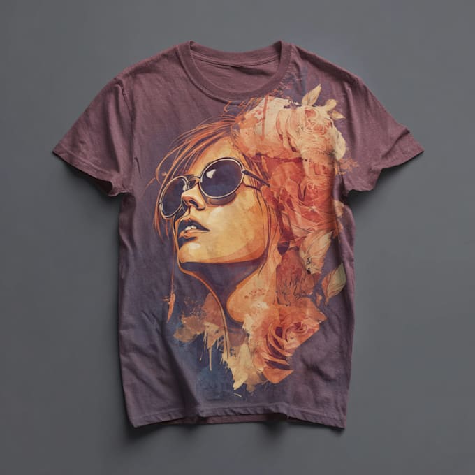 make custom and trendy t shirt design