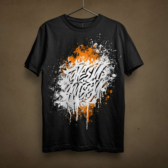 Do custom typography t shirt design by Gideabakkes | Fiverr