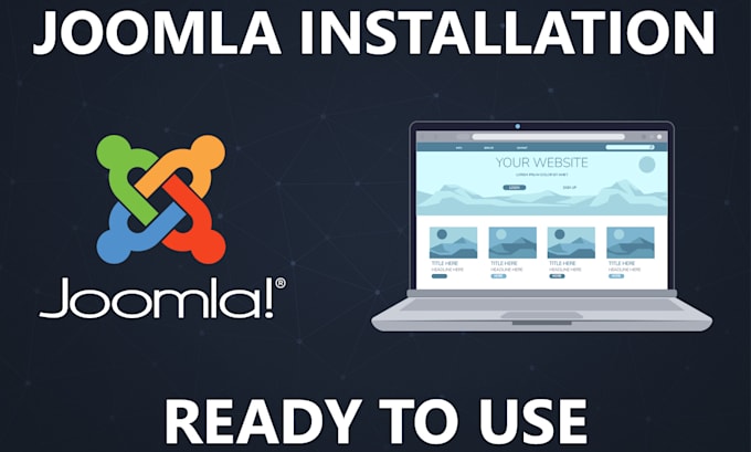 install and configure a ready to use joomla website
