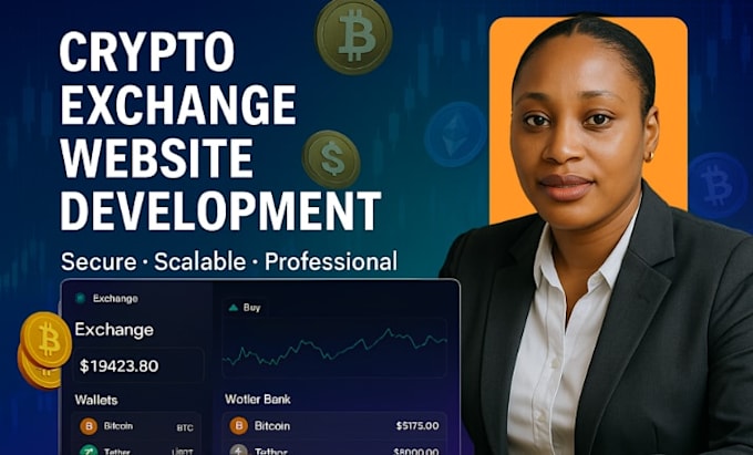 develop exchange website crypto exchange crypto website