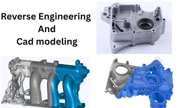 reverse engineering from stl, obj, scan file to cad model