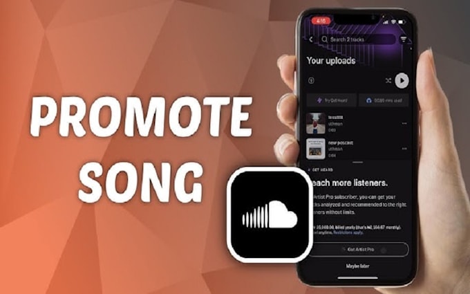 do viral music promotion on soundcloud through reposts