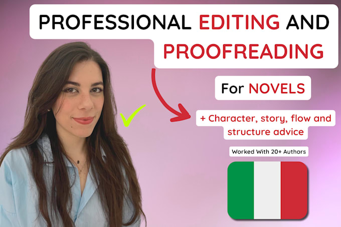 proofread and edit your italian text for style and grammar