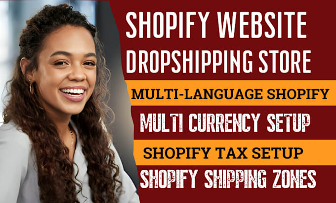 design shopify dropshipping store multi currency, translate shopify website