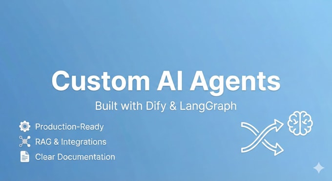 design, wire, and deploy custom ai agents, dify langgraph