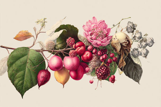 do realistic botanical illustration
