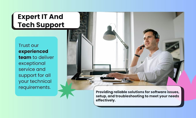 provide professional IT support and technical assistance