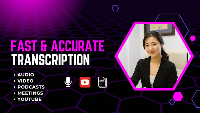 Transcribing Fast Provide accurate and fast transcription for audio and video by ...