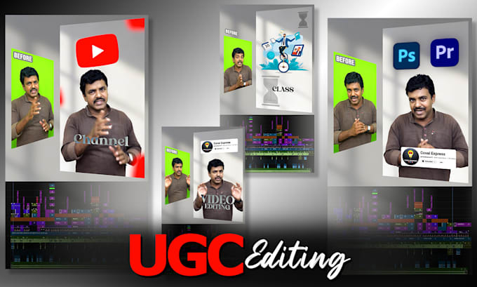 professionally edit ugc reels for instagram and tiktok