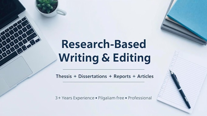 do research writing and editing