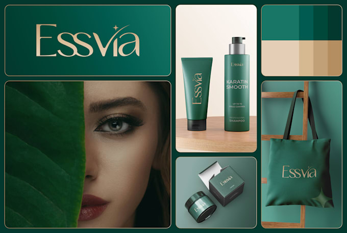 design a custom business logo and brand style guide that defines your brand