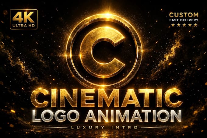 create cinematic logo animation