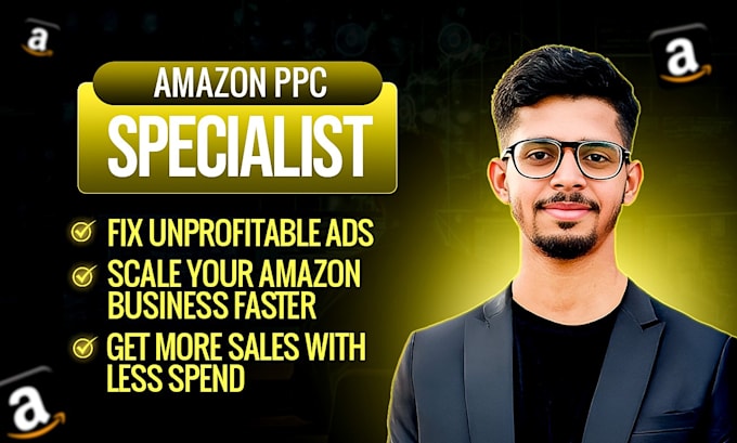 be your amazon advertising manager and will optimize amazon ppc for low acos