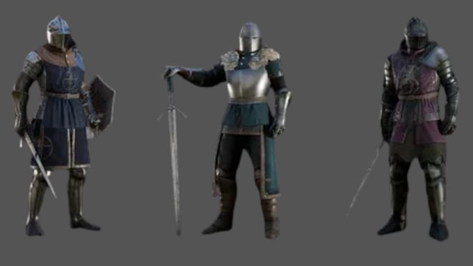 create and customize cruxes skyrim model armor  game asset