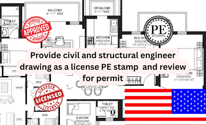 License architect structural engineering pe stamp in idaho florida ...