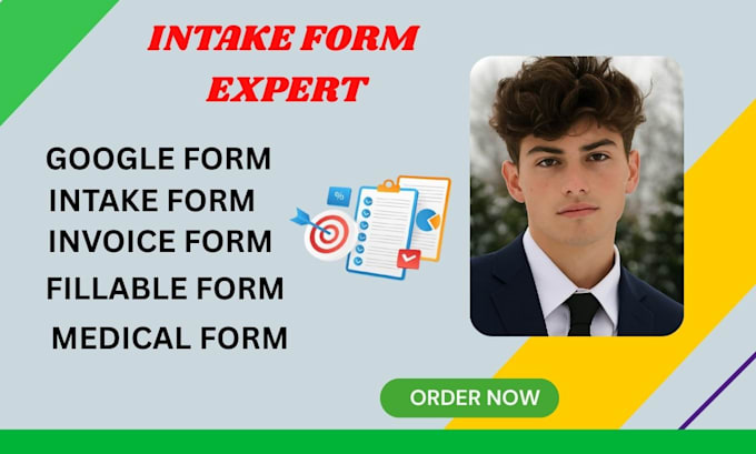 Professionally design custom intake forms, letterheads invoices, google ...