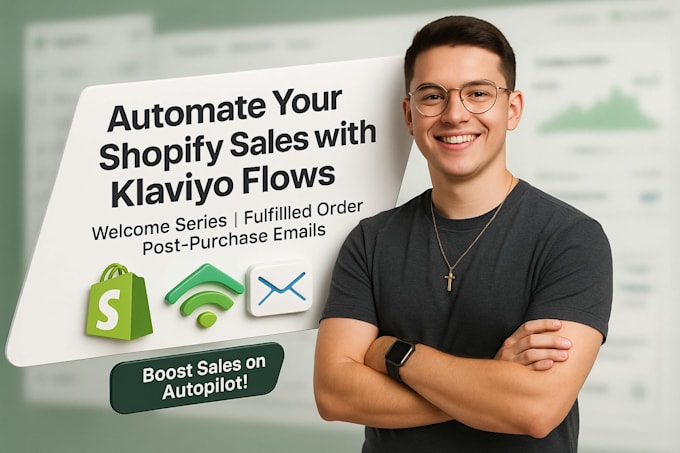 do welcome series fulfilled order, post purchase shopify klaviyo email flows