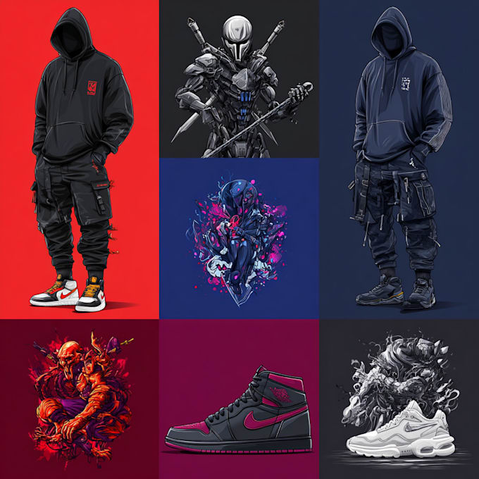 create unique streetwear designs