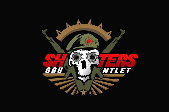 do modern professional high quality gun logo design