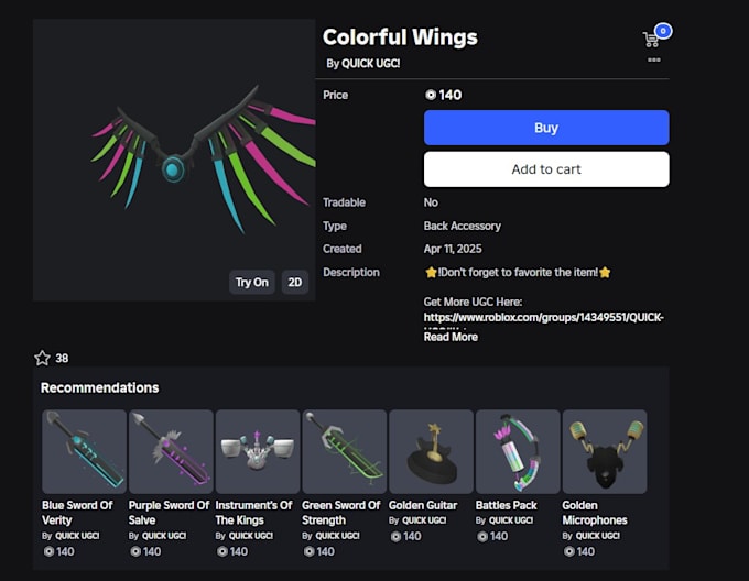 create custom roblox ugc accessories