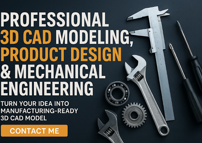 Do industrial product design, 3d cad modeling and mechanical design by ...