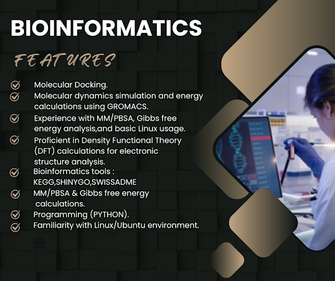 do bioinformatics analysis and simulations