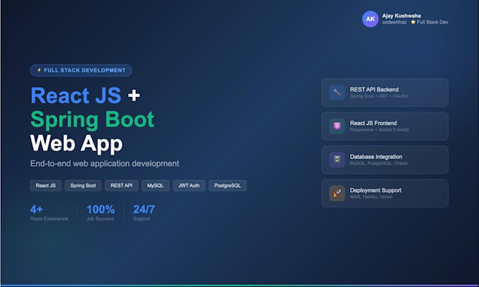 build your react js web app with spring boot rest API