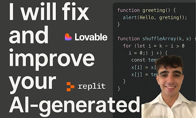 fix your vibecode bugs and errors in replit, lovable, etc