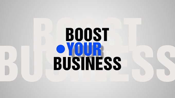 create a custom logo animation or youtube intro
