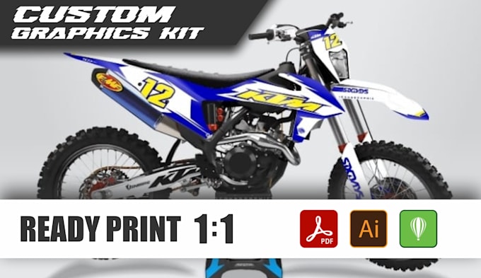 create custom graphic decal for motorsport